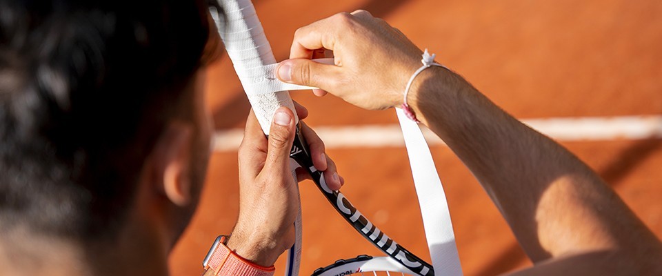 Achat d'accessoires de tennis
